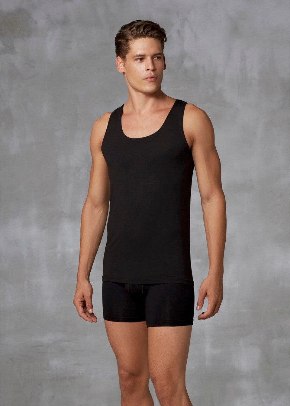 DOREANSE Unterhemd Herren Premium Basic Tanktop günstig online kaufen