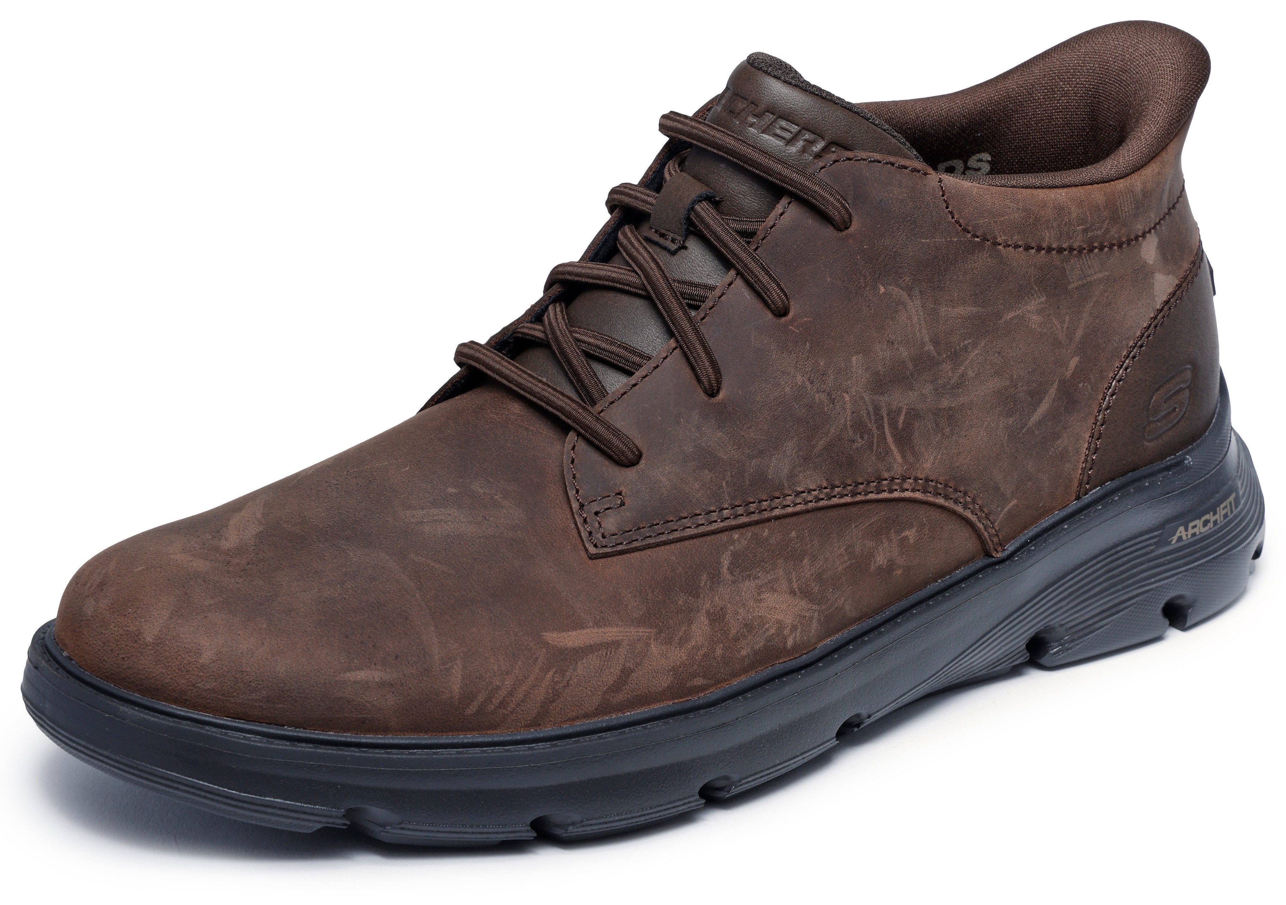 Skechers ARCH FIT GARZA Schnürboots Freizeitschuh, Trekkingschuh mit Slip-i günstig online kaufen