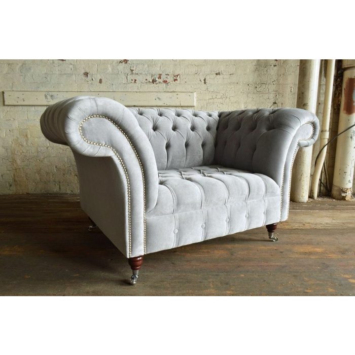JVmoebel Sessel Chesterfield Design Polster Fernseh Sessel Couch