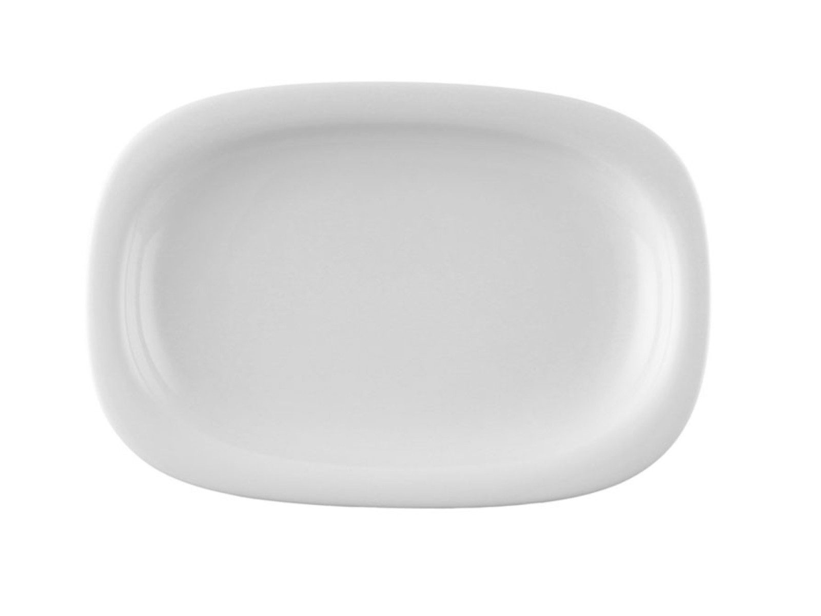 Rosenthal Servierplatte Suomi Weiss Platte 24 cm, Porzellan, (Platten), Platten