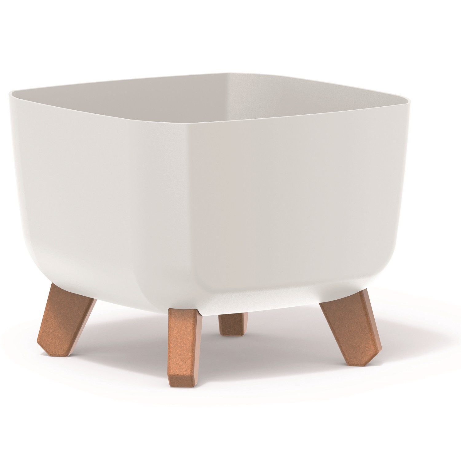 Prosperplast Blumentopf Gracia Square, Blumentopf mit abnehmbaren Beinen in günstig online kaufen