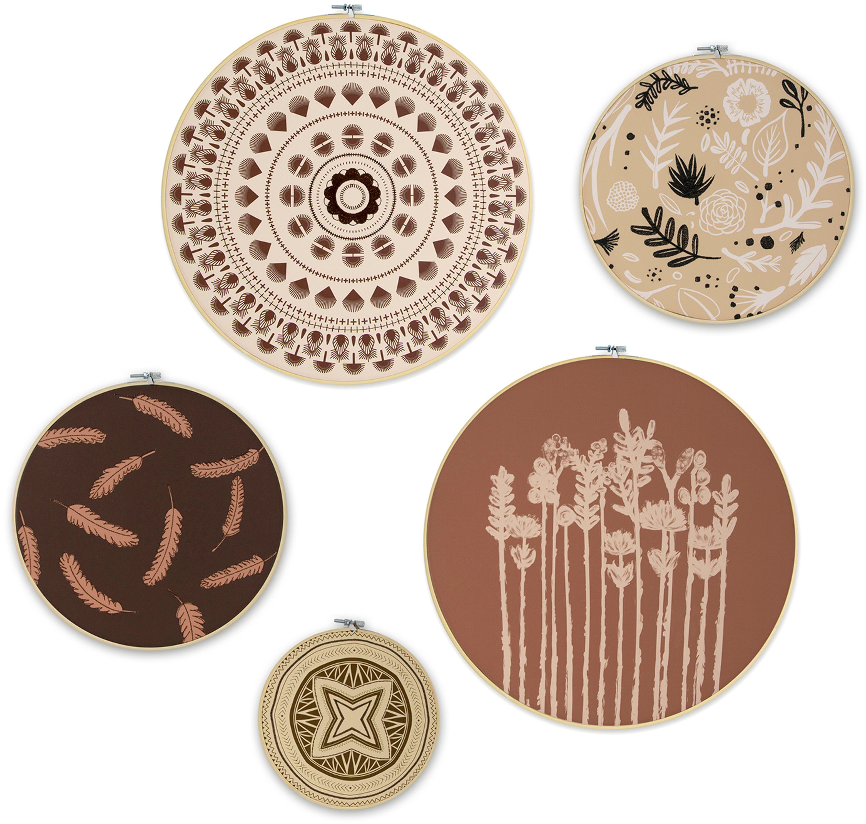 Mehrteilige Bilder Art for the Home Ibiza Vibes Wanddeko Set of 5