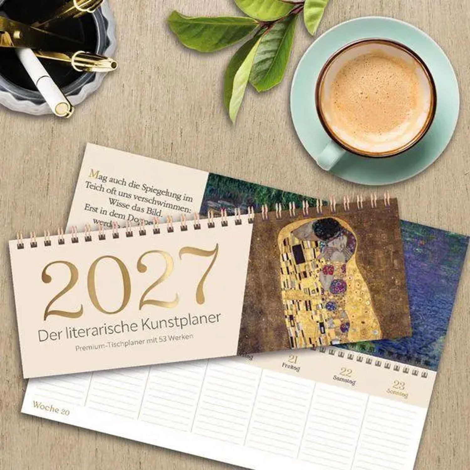Korsch Verlag Querkalender Der literarische Kunstplaner (TQ) 2027