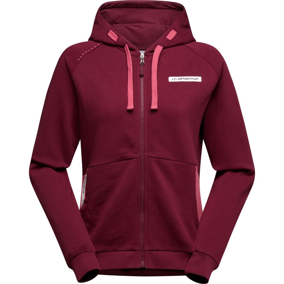 La Sportiva Sweatshirt Kaos Hoody Women Bequemes, atmungsaktives Hoodie mit Kapuze und Reißverschluss für