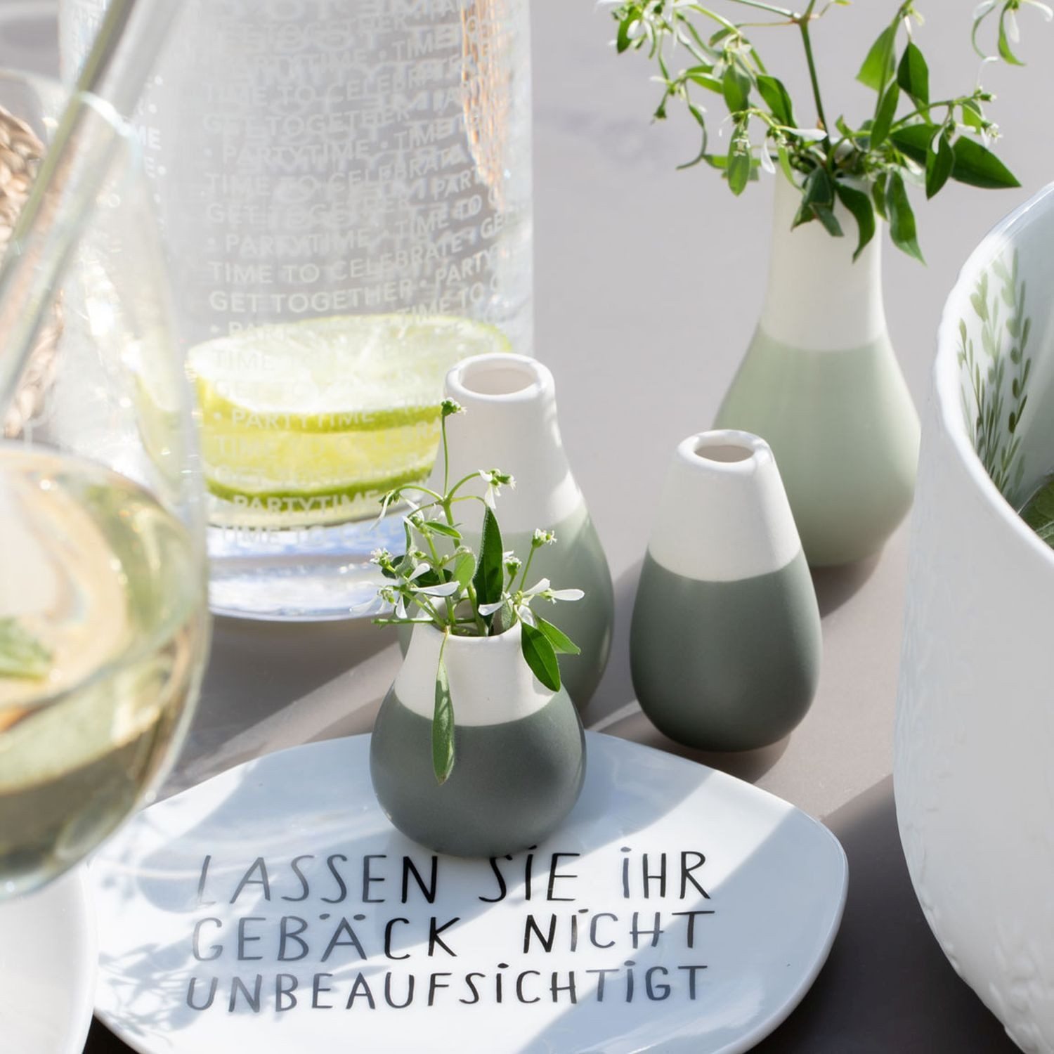 Räder Design Dekovase Mini Grün