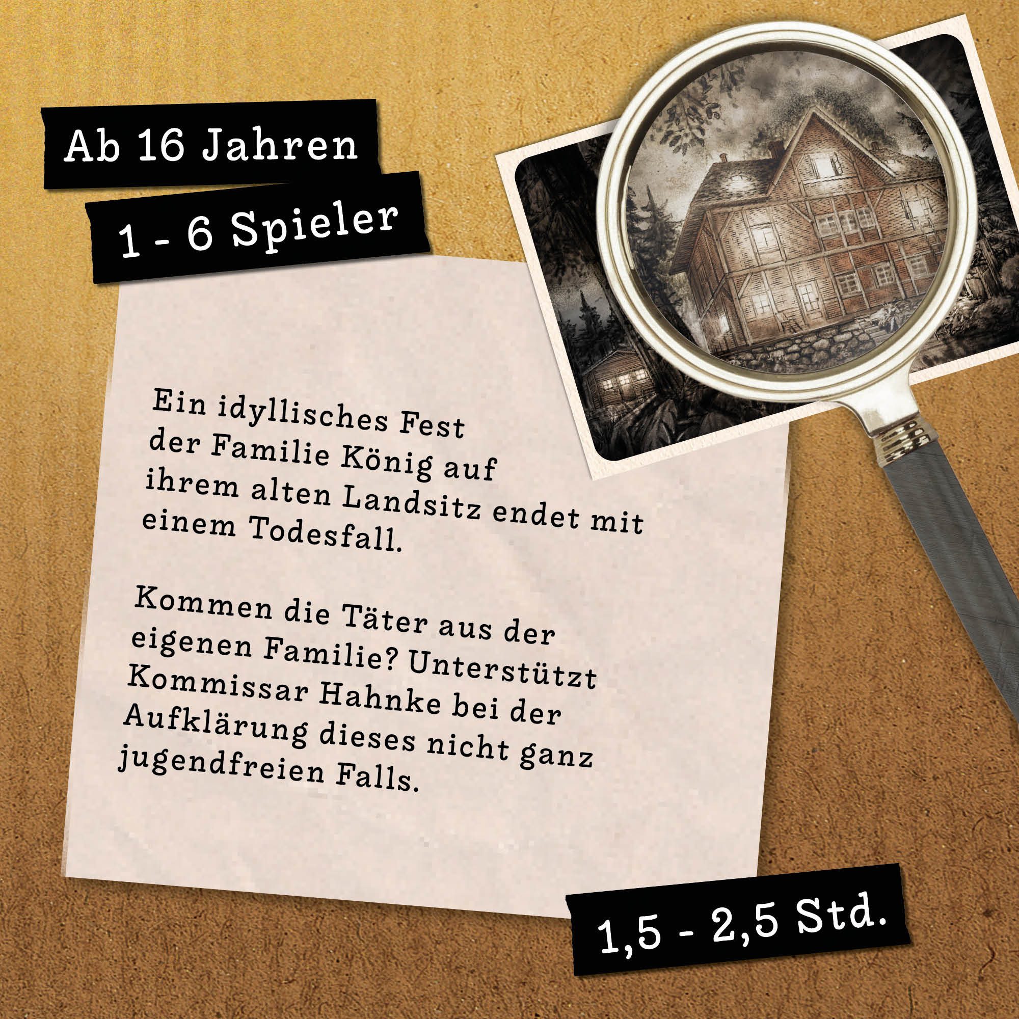 Hidden Games Tatort Spiel Eiskaltes Verbrechen, Der Winterkrimi, Made in Germany