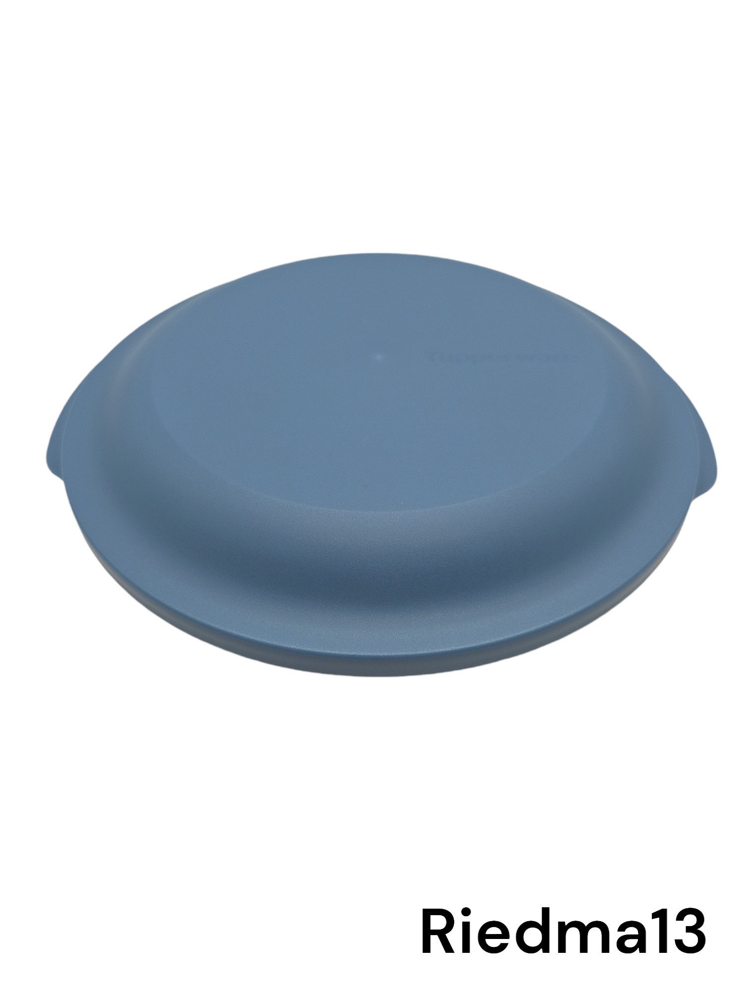 TUPPERWARE Schüssel Tupperware Aloha Servier-Doppel Teller blau