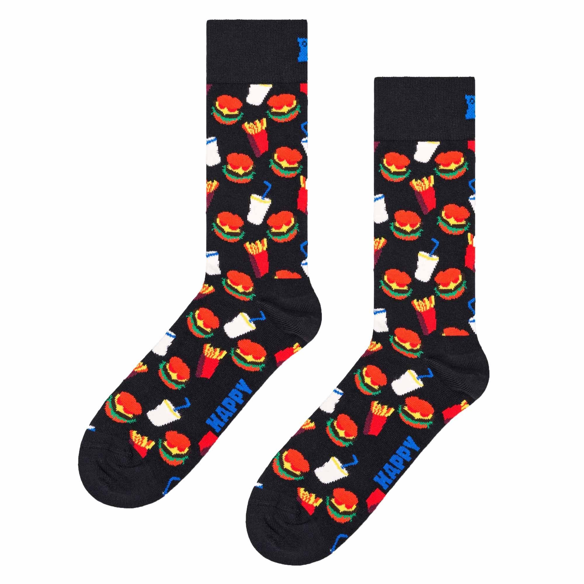 Happy Socks Kurzsocken Unisex Socken 3er Pack Baumwolle (Packung, 3er Pack)