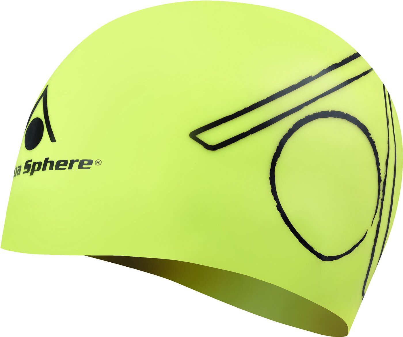 Aquasphere Badekappe TRI CAP BRIGHT YELLOW BRIGHT YELL