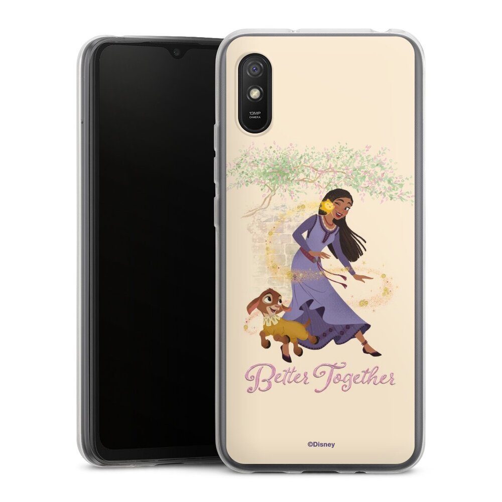 DeinDesign Handyhülle Offizielles Lizenzprodukt Prinzessin Wish Better Together, Xiaomi Redmi 9A Slim Case Silikon Hülle Ultra Dünn Schutzhülle