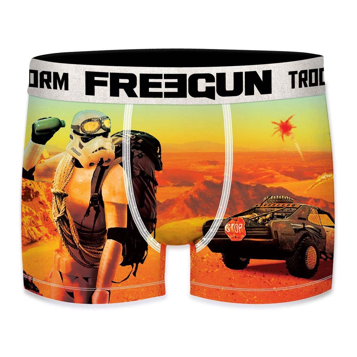 Freegun Boxershorts mit Wars 1 Star (SFSTT21BMMAX) Stormtrooper (1-St) Stretch Motiv
