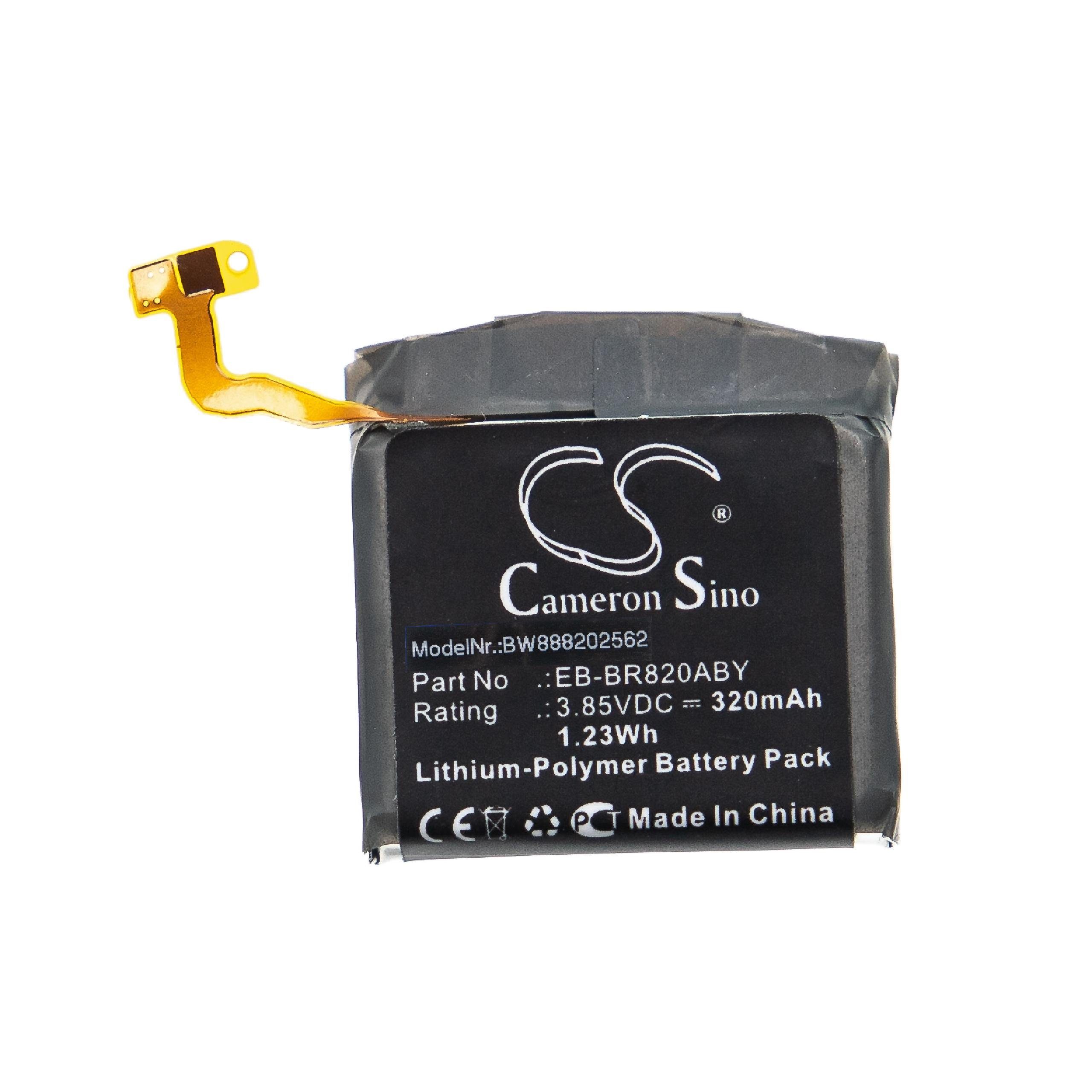 vhbw kompatibel mit (3,85 V) 320 Samsung SM-R820, mAh SM-R825 Akku Li-Polymer