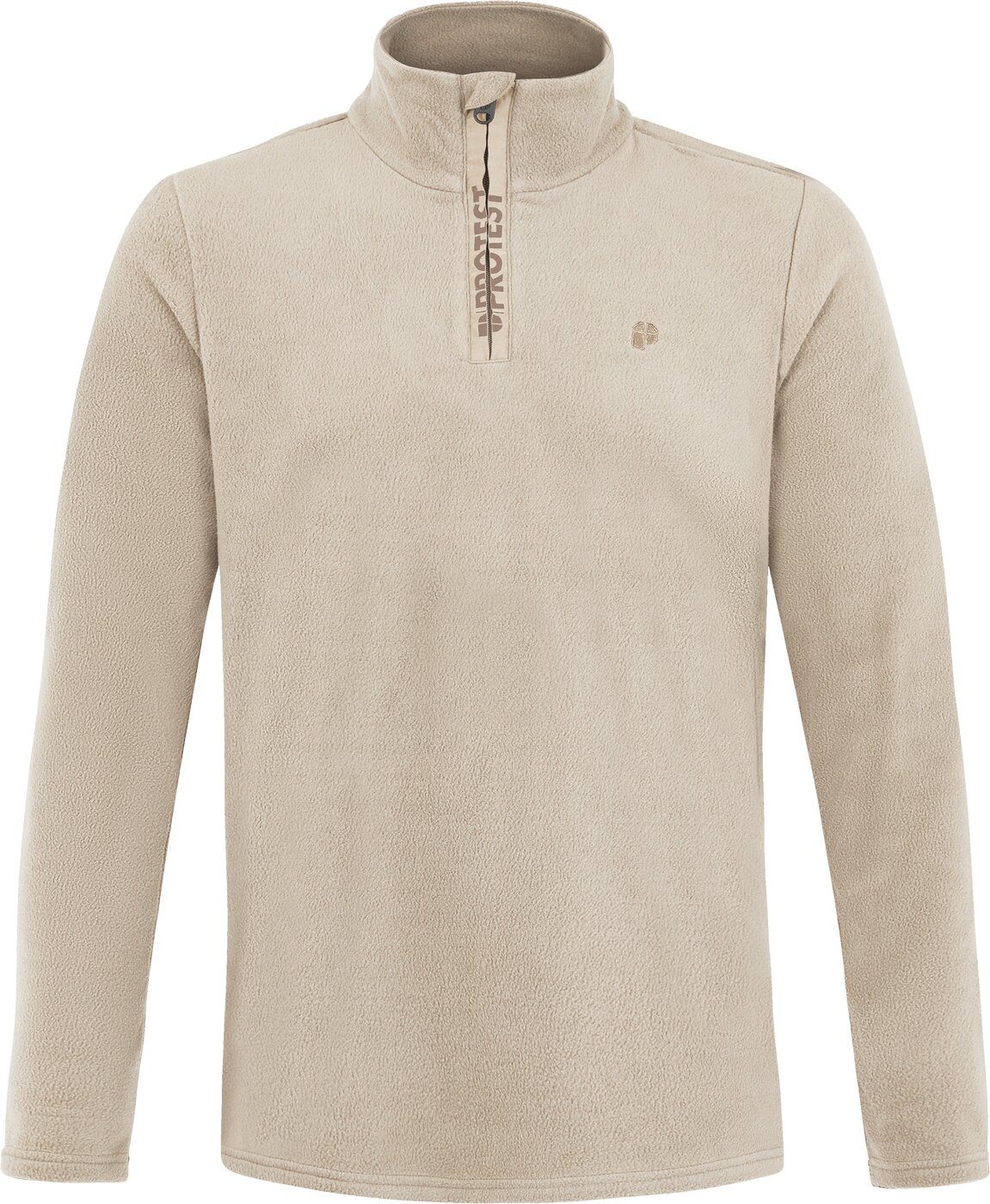 Protest Rollkragenpullover PRTReperfecto 1/4 zip active top BAMBOOBEIGE günstig online kaufen