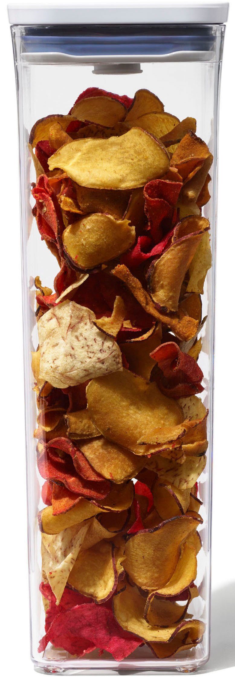 OXO Good Grips Vorratsdose, Kunststoff, (1-tlg), KLEINES QUADRAT - GROSS 2.1L