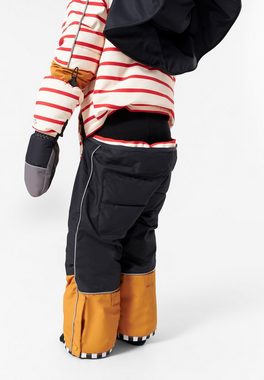 WeeDo Schneeoverall HOOKDO Pirat Verstärkte und gepolsterte Knie, Ellbogen, Handflächen und Gesäß