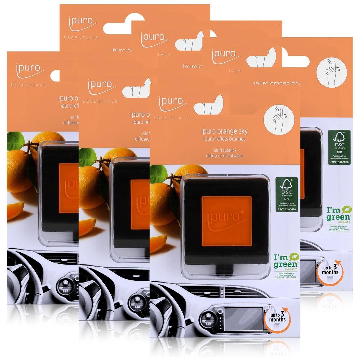 IPURO Raumduft Essentials by Ipuro Car Line Autoduft orange sky