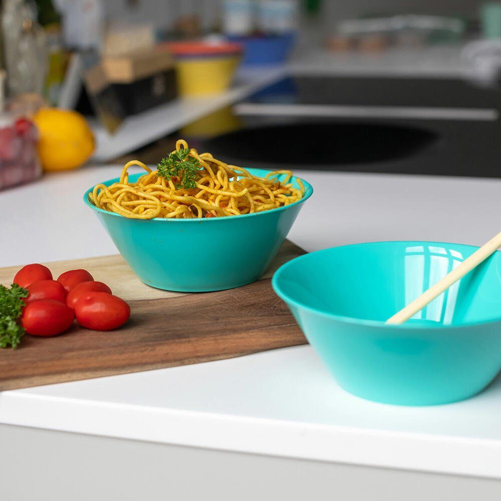 KOZIOL Schale Nora Bowl M, Strong Green, 700 ml, Thermoplastischer Kunststoff