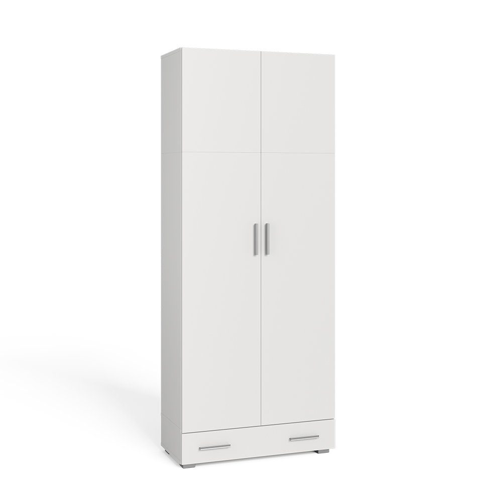 Vicco Aktenschrank Ingo, Weiß, 80 x günstig online kaufen