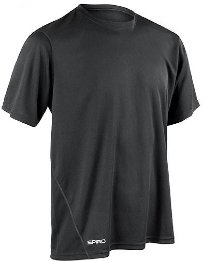 SPIRO Trainingsshirt Mens Quick Dry Sport T-Shirt + Schnell trocknend