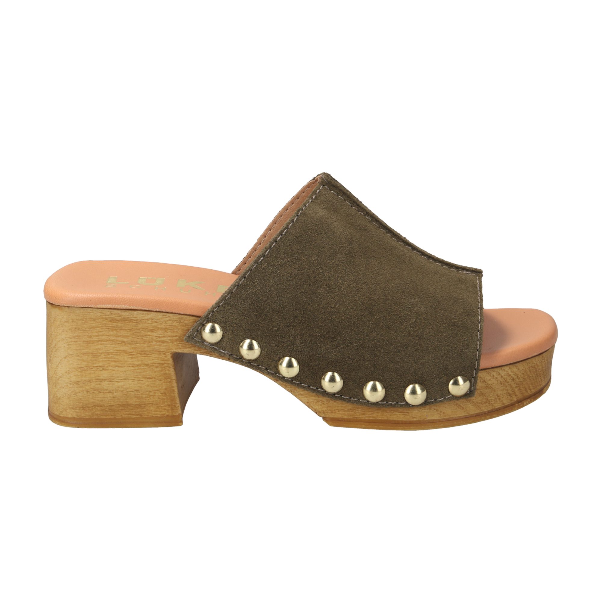 Lüke Schuhe Lüke Schuhe DARIA MILITARY, Sandaletten, Grün, Damen Sandalette