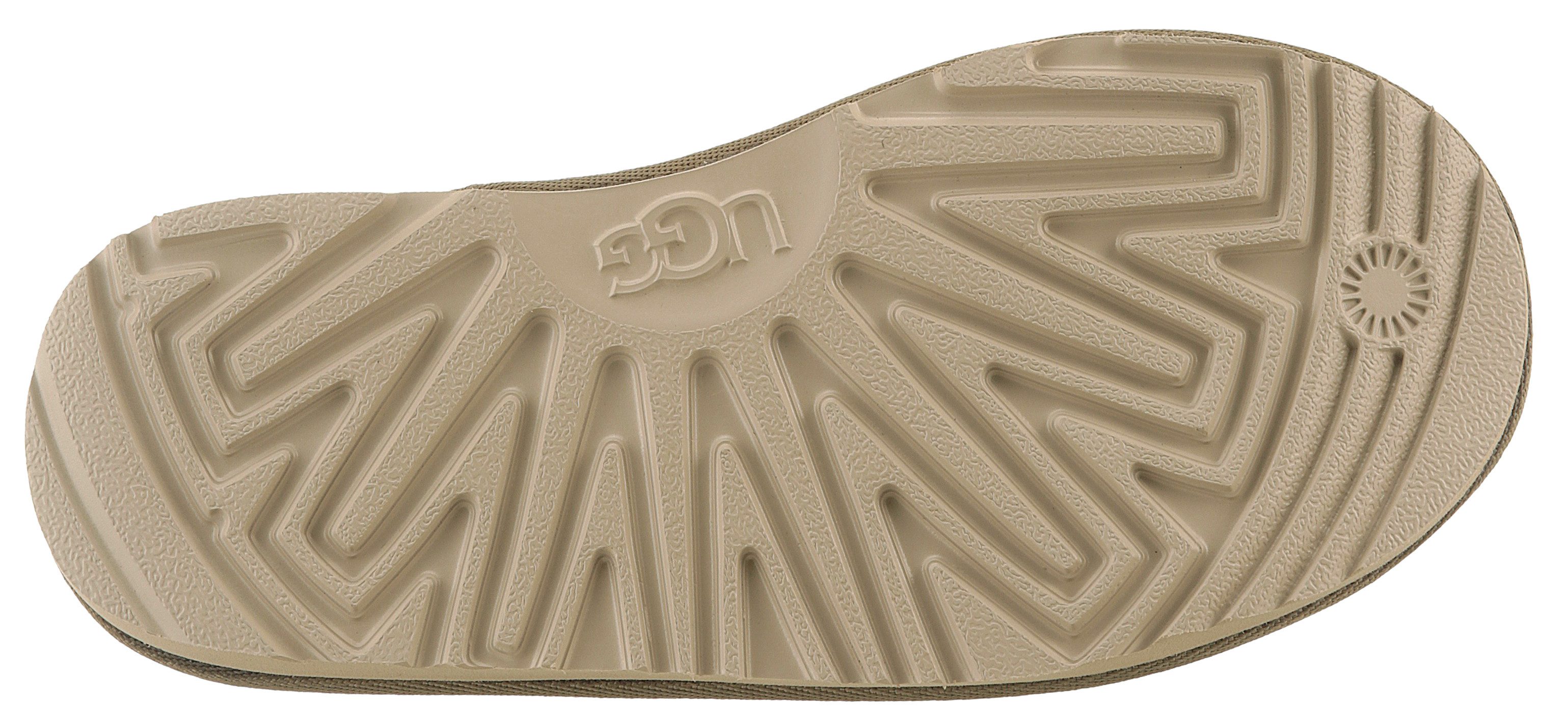 UGG K TASMAN II Hausschuh, Plateau Clog, Mule, Pantoffel mit Ethno-Muster