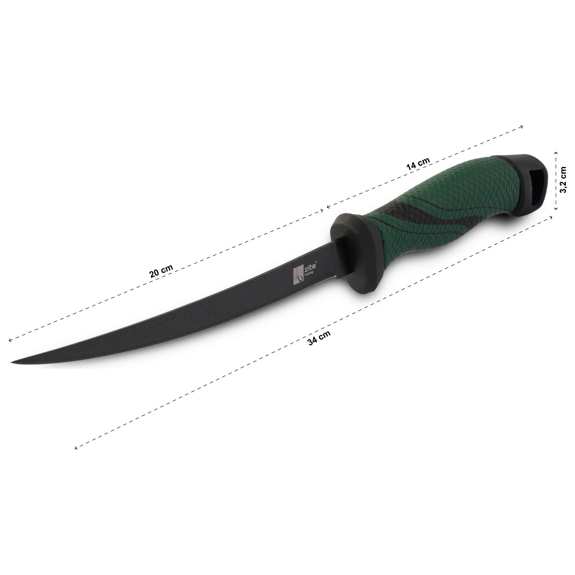 Zite Fischfiliermesser Profi-Filetiermesser-Set für präzises & sicheres Filetieren