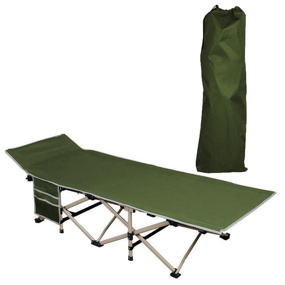 Yaheetech Feldbett Campingbett Klappbett mit Transporttasche günstig online kaufen