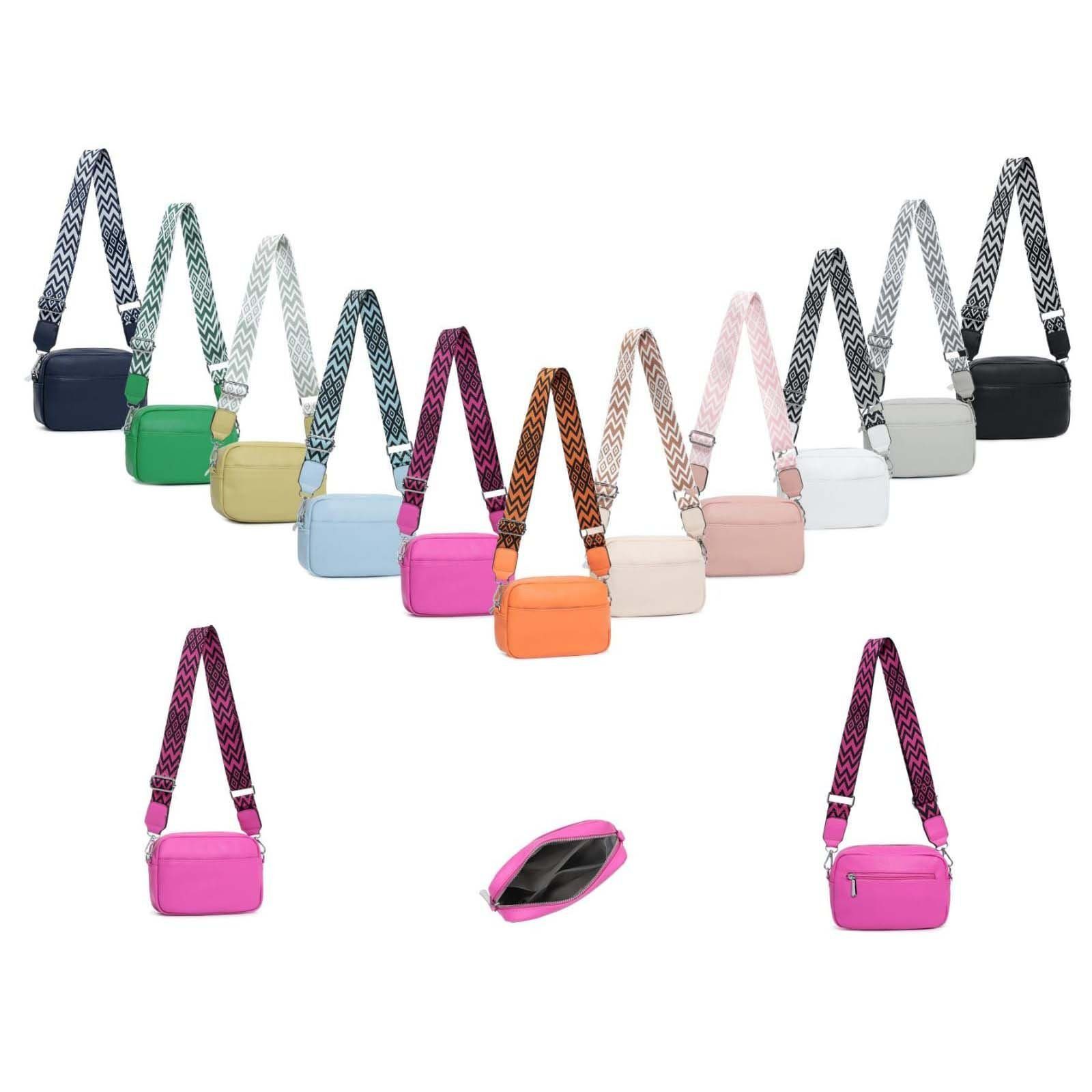 ITALYSHOP24 Schultertasche Damen kleine Umhängetasche CrossBody günstig online kaufen