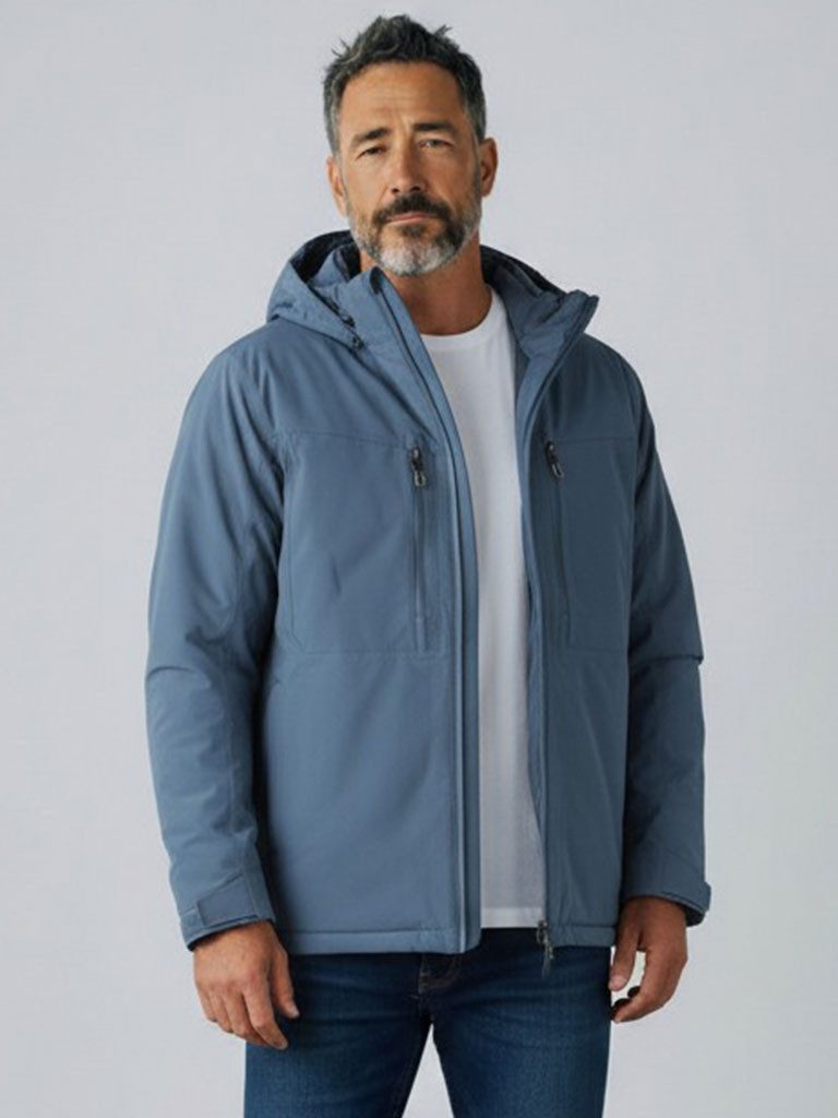Blue Wave Funktionsjacke Neven Herren Outdoor-Jacke Neven mit abnehmbarer Kapuze - Wasserdicht