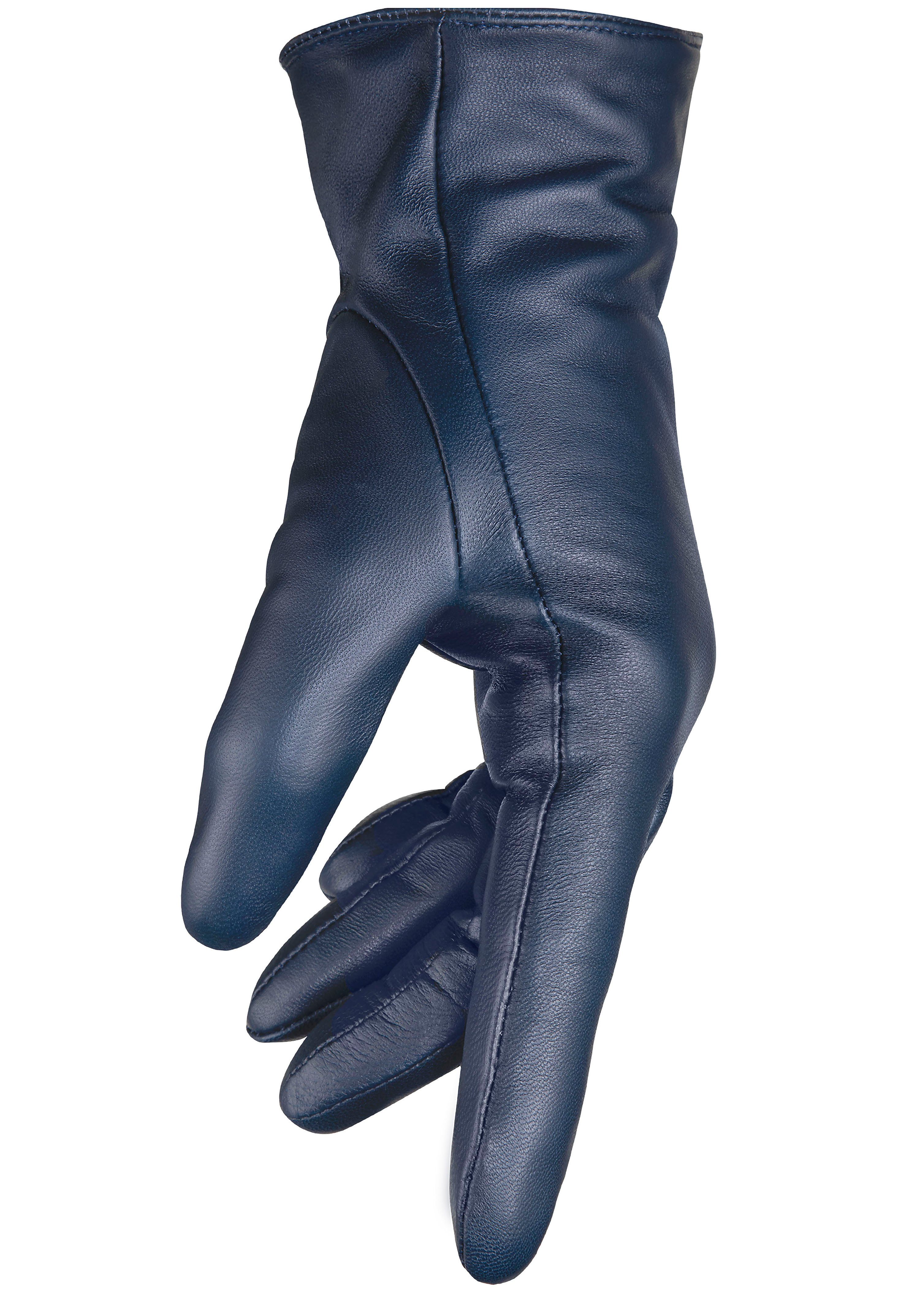 PEARLWOOD Lederhandschuhe Meg dekorativer Rockstud - elastischer Bund - Seitenschlitz – Bild 3 von 5
