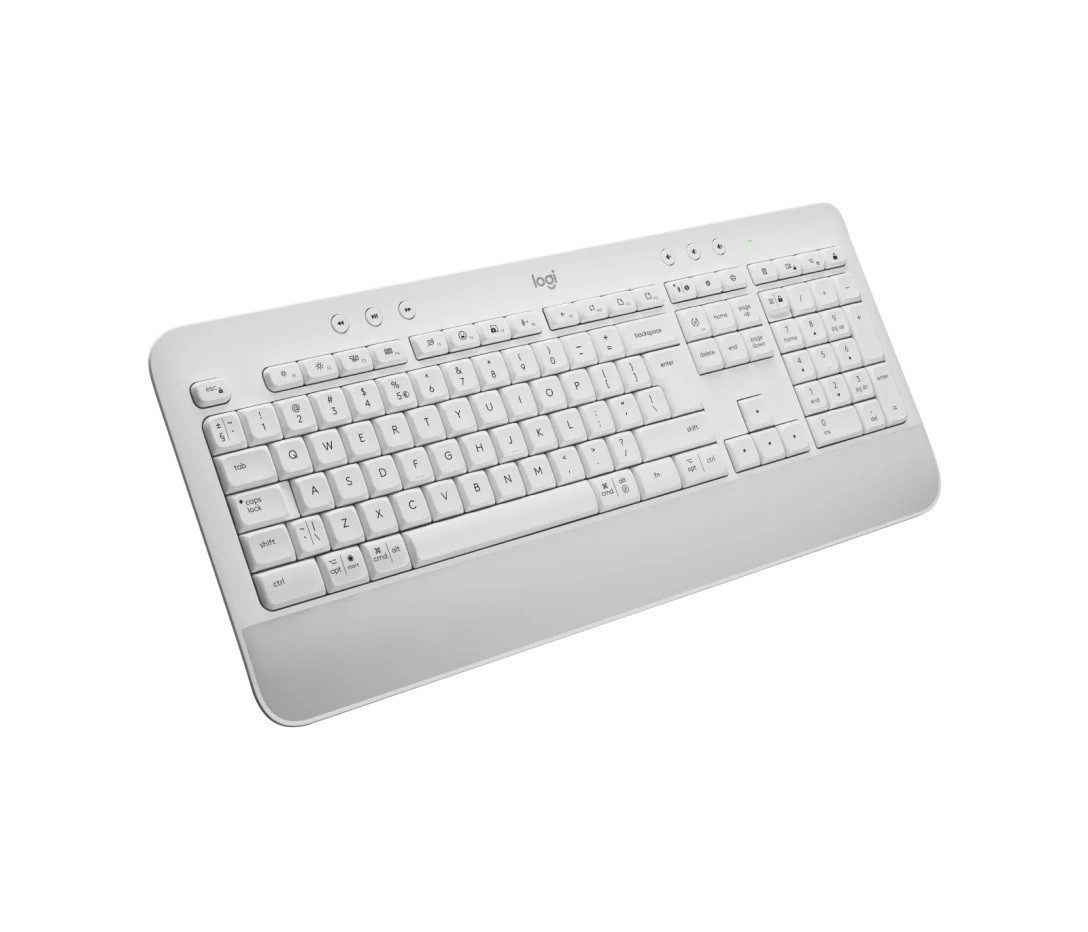 Logitech Signature K650 Ungarisch Layout, Grauweiß (920-010981) Tastatur