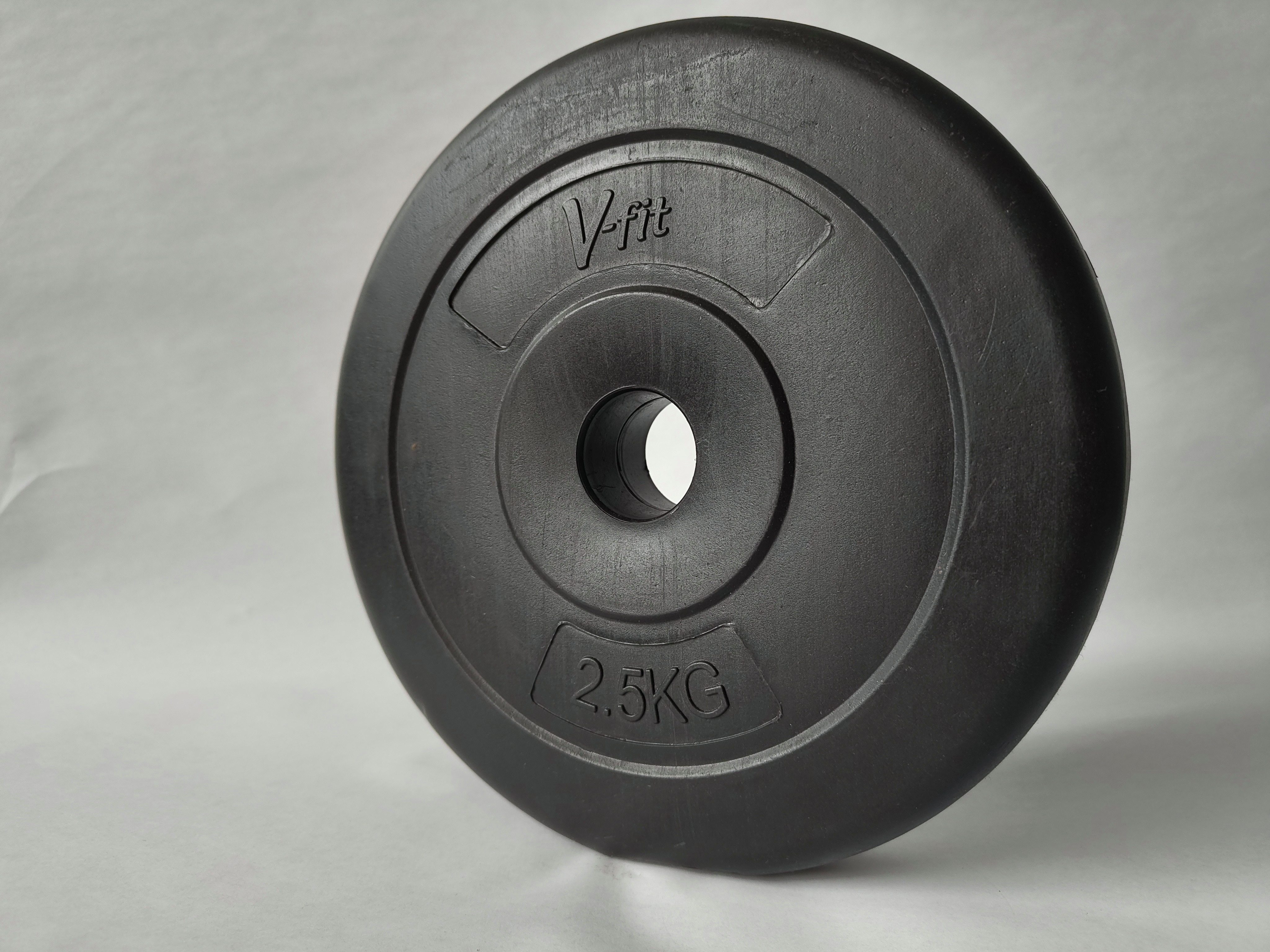 V-Fit Hantelscheiben Hantelscheibe 2,5 kg, 5 kg, (Set, 2-tlg., 2 Scheiben je Set)