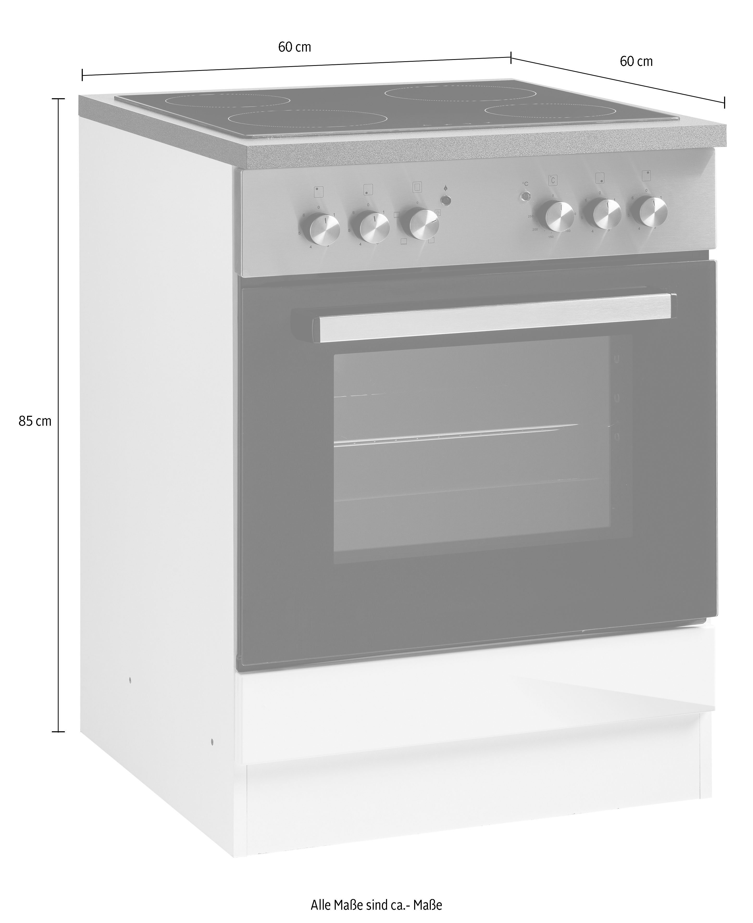 KOCHSTATION Herdumbauschrank KS-Trient 60 cm breit – Bild 2 von 4