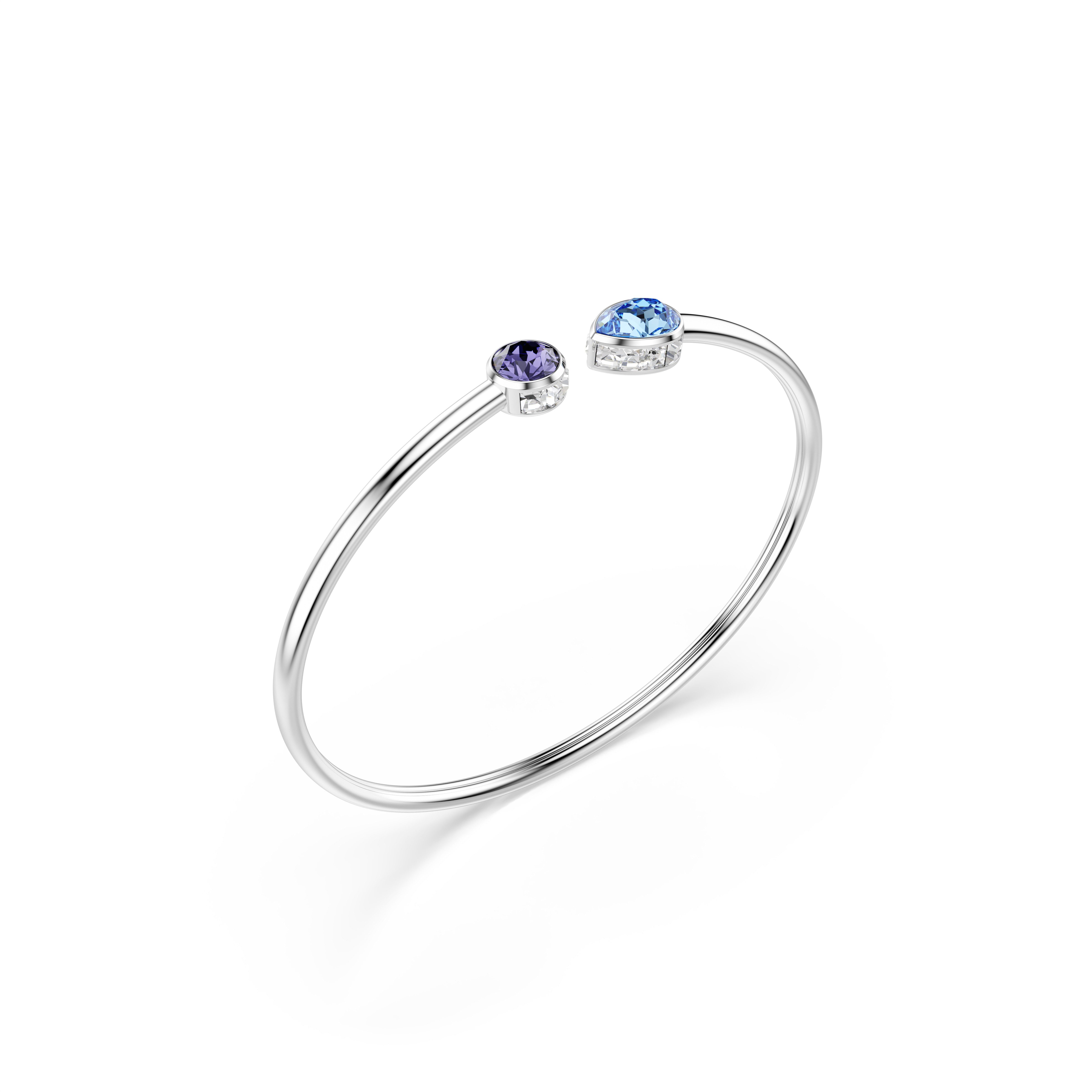 Swarovski Armspange Schmuck Geschenk CHROMA Armreif, mit Swarovski® Kristall, Zirkonia (synth)