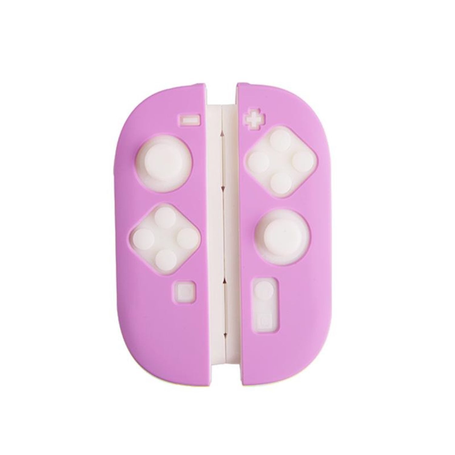 Wigento Handyhülle Für Nintendo Switch 2 Joy-Con Soft Touch Silikon Schutz Hülle Lila, Soft Silikon Schutzhülle