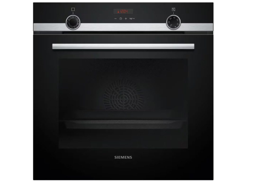 SIEMENS Einbaubackofen HQ574AER3 iQ300 A+ Einbau-Backofen mit Dampf, 60 cm breit, 71L