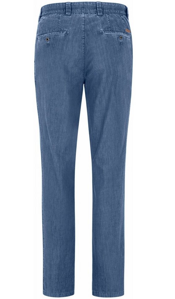 EUREX by BRAX Bequeme Jeans Style JOHN, EUREX BY BRAX Flat-Front-Jeans John  blau Pima Light Denim