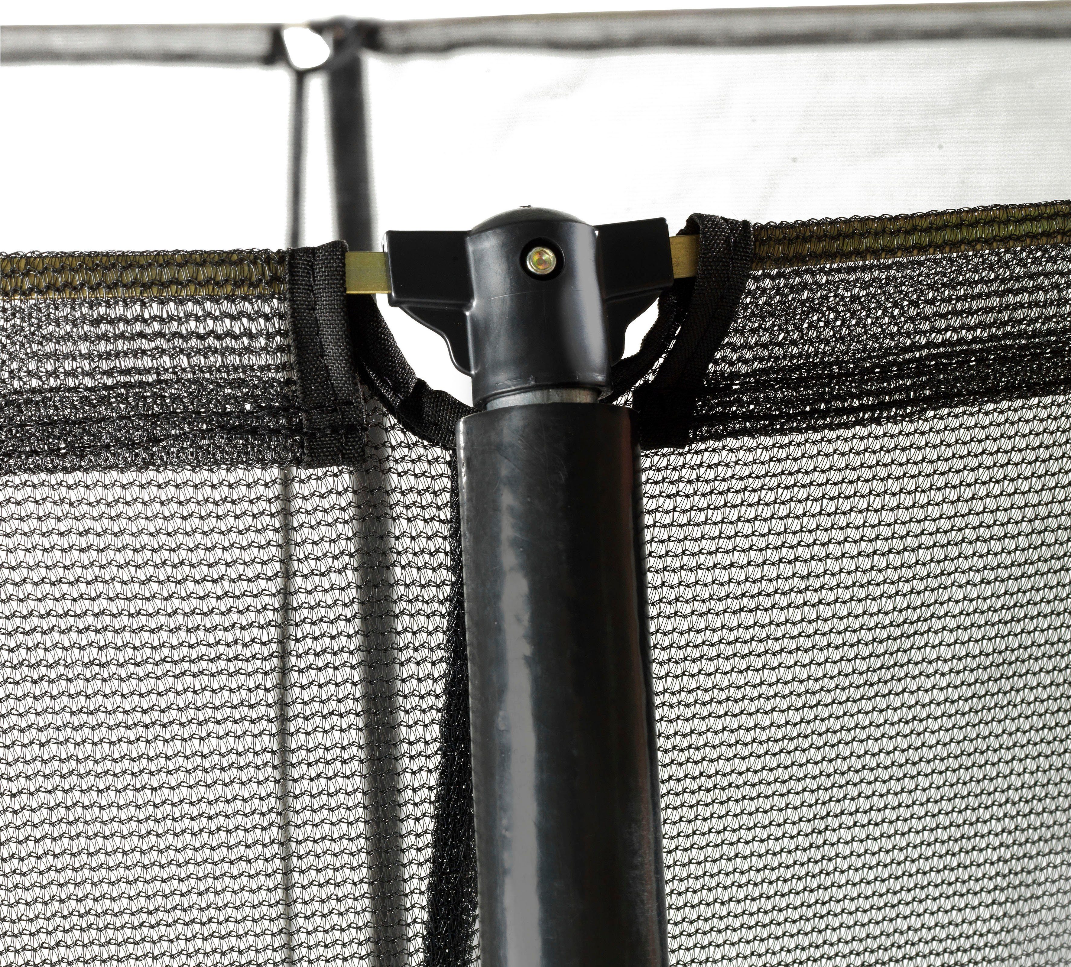 EXIT Bodentrampolin Silhouette Ground, Ø 366 cm, mit Sicherheitsnetz