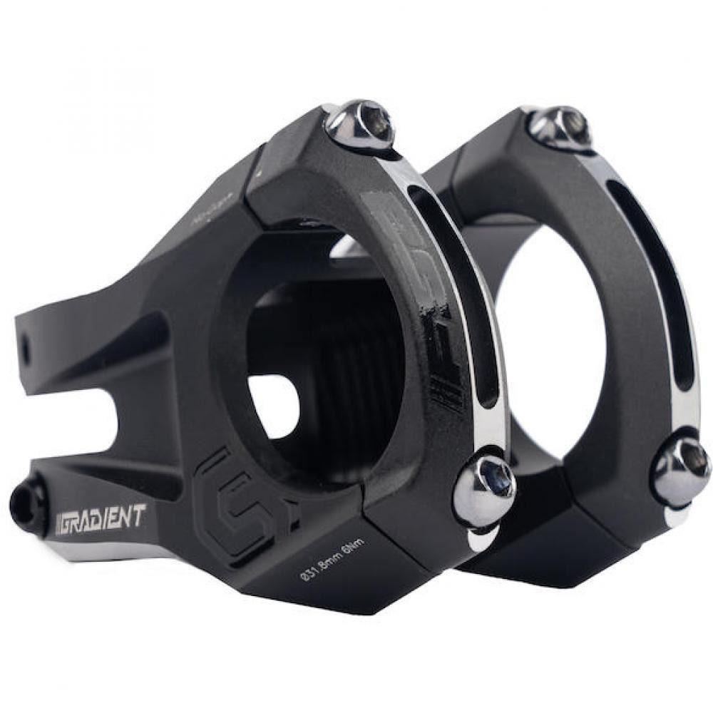 FSA Fahrradlenker FSA Vorbau Gradient 31,8 +6° 31,8 x 40 mm Schwarz - präziser MTB-Cockp