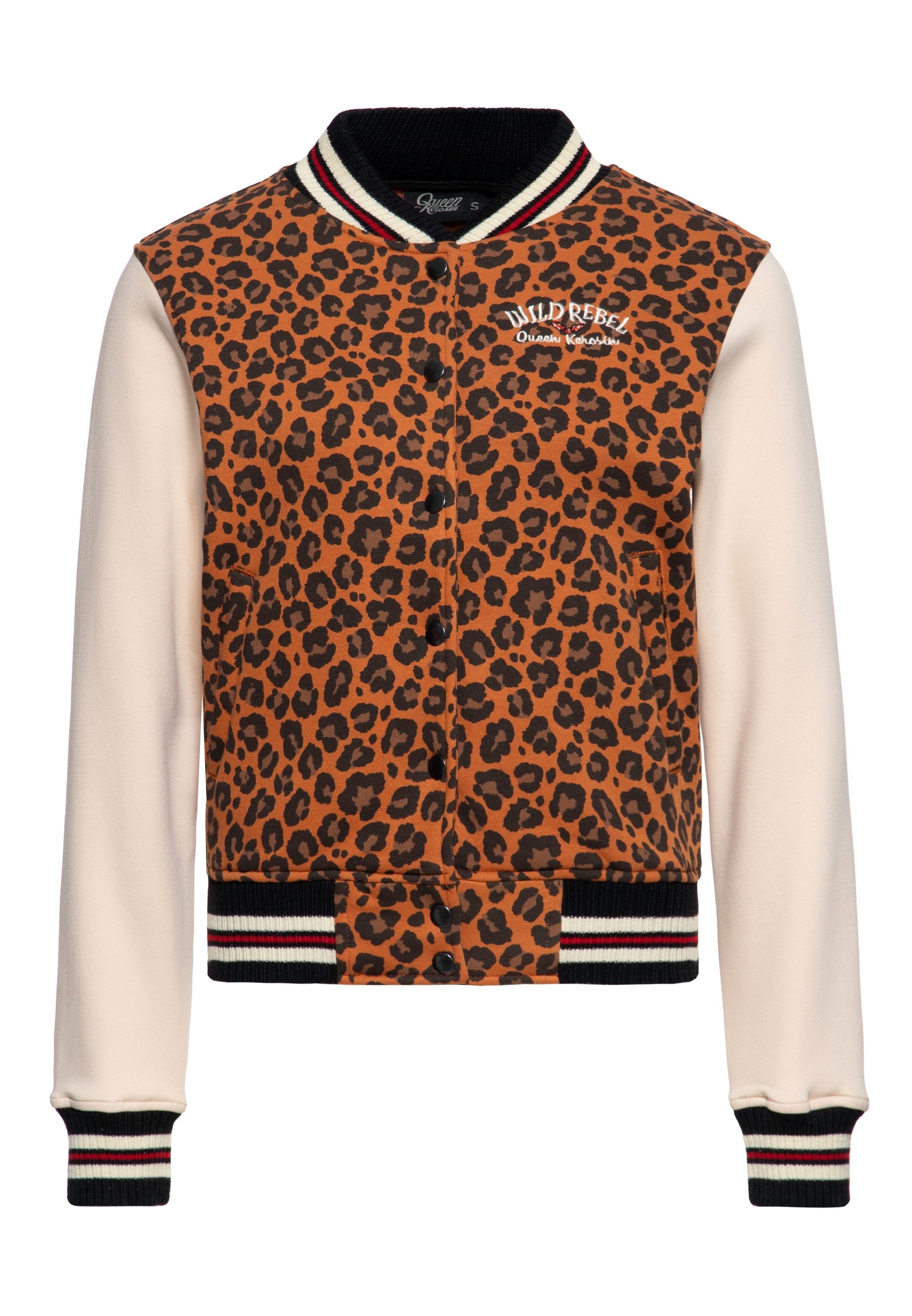 QueenKerosin Collegejacke Wild Rebel (1-St) im günstig online kaufen