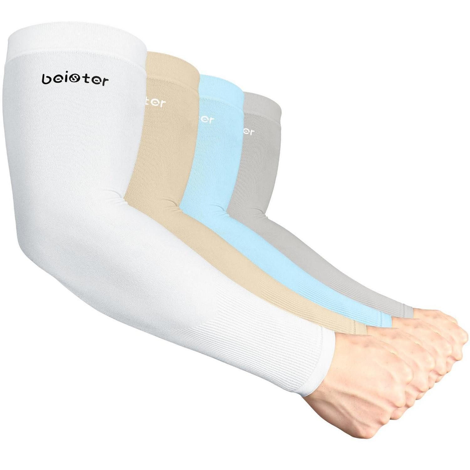 LuxusKollektion Armlinge Arm Sleeves Kühlend UV Schutz Plus Size (4-St)