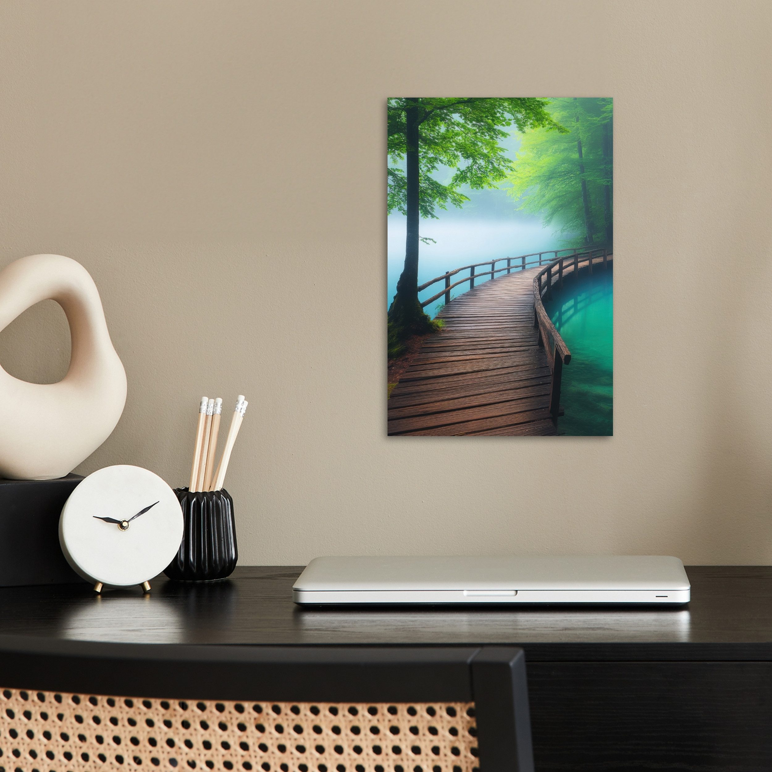 MuchoWow Poster Brücke - Wasser - günstig online kaufen