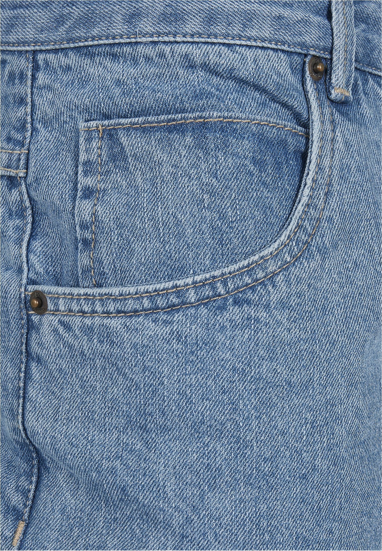 Herren retromidblue Denim (1-tlg) Embroidery Southpole Bequeme Jeans Southpole