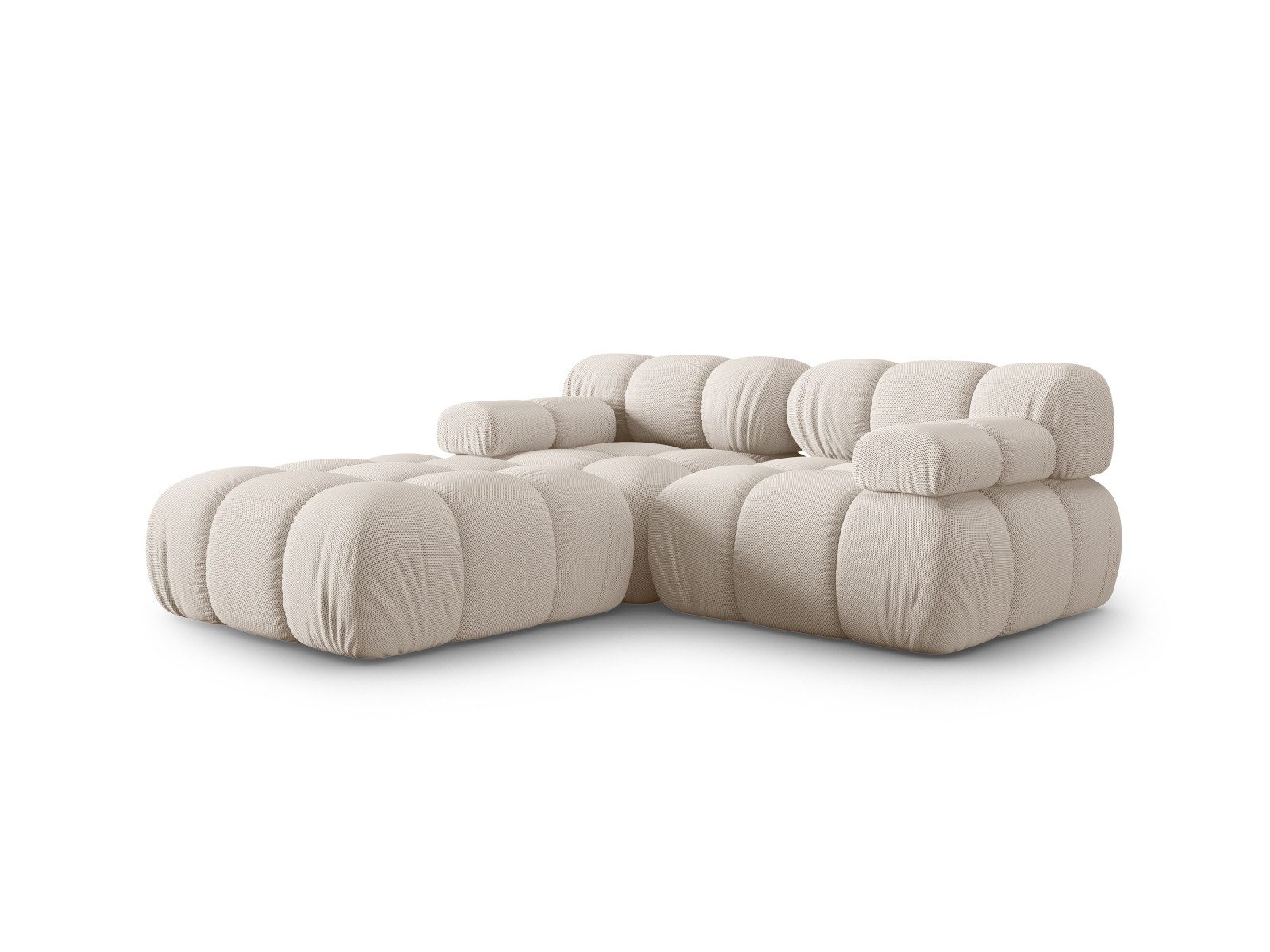 Micadoni Sofa Bellis, modular 3-Sitzer mit günstig online kaufen