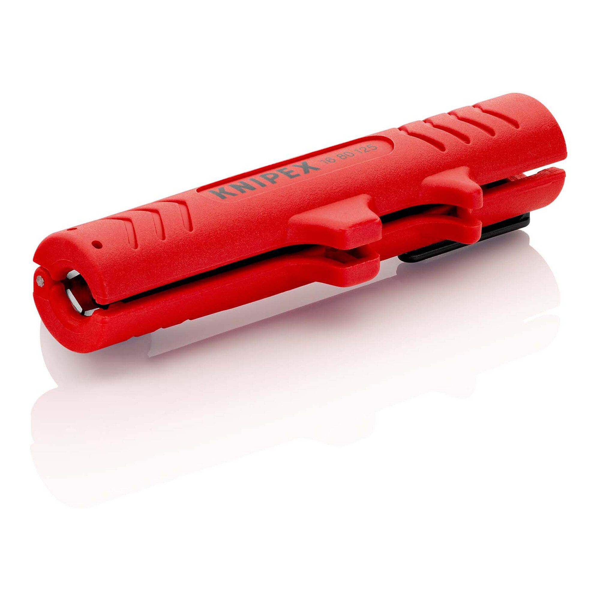 Knipex Abmantelungszange KNIPEX 16 80 125 SB Universal-Abmantelungswerkzeug 125 mm