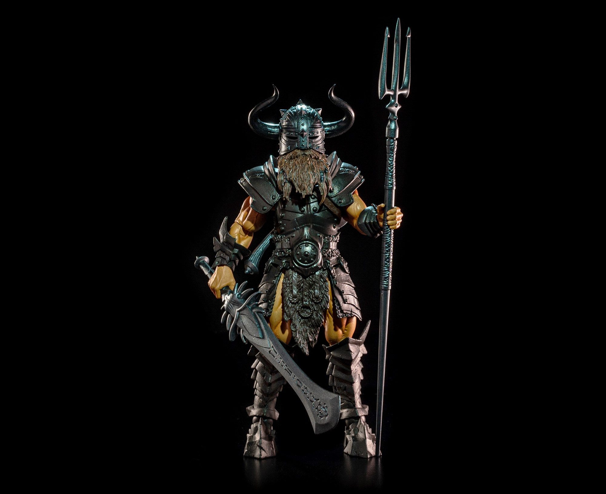 Four Horsemen Toy Design Actionfigur Mythic Legions Deluxe Barbarian Legion Builder Actionfigur