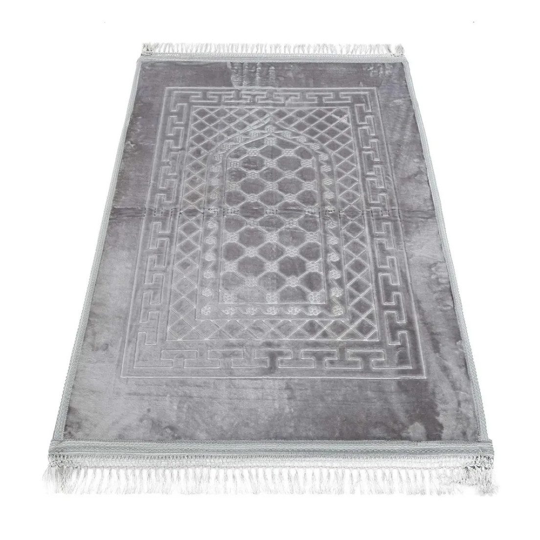 Designteppich Gebetsteppich gepolsterte Teppich Dick Weich 80 x 120 cm aus Polyester, Last Home