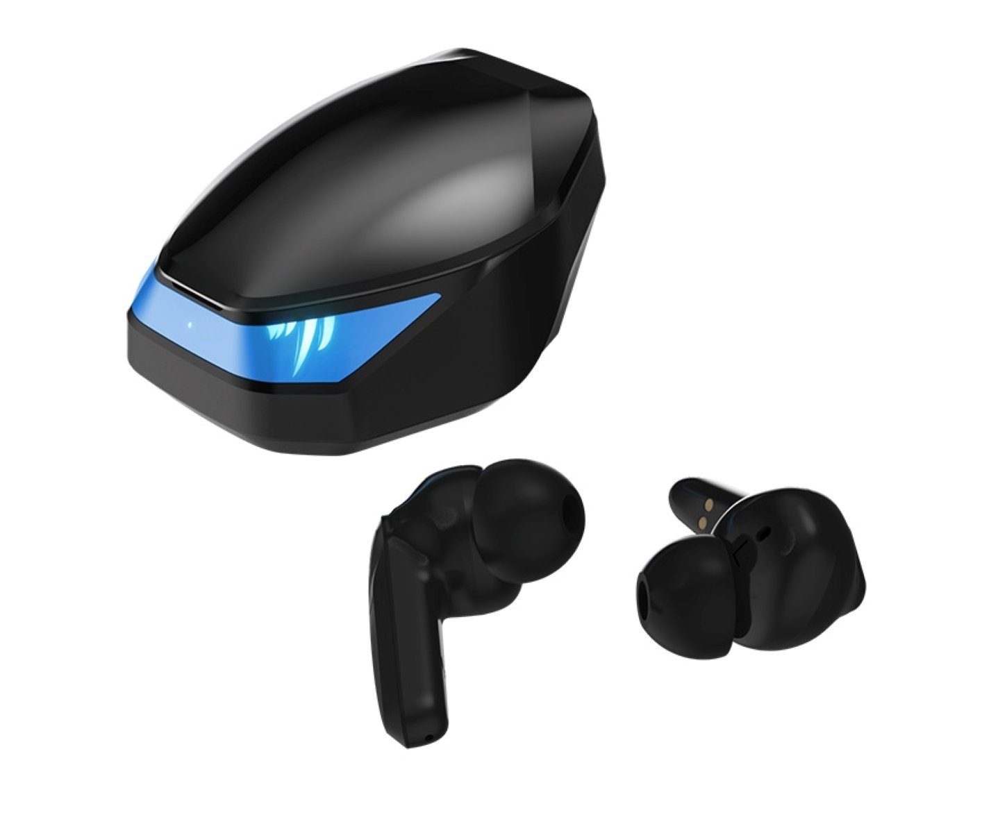 200 TW-S02 automatische Bluetooth In-Ear-Kopfhörer Stereo, Kopplung) Mikrofon, Sades mit (kabellos, Wings 5.0,