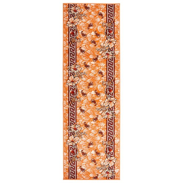 Teppich Teppichläufer BCF Terrakottarot 60×150 cm, vidaXL, Rechteckig