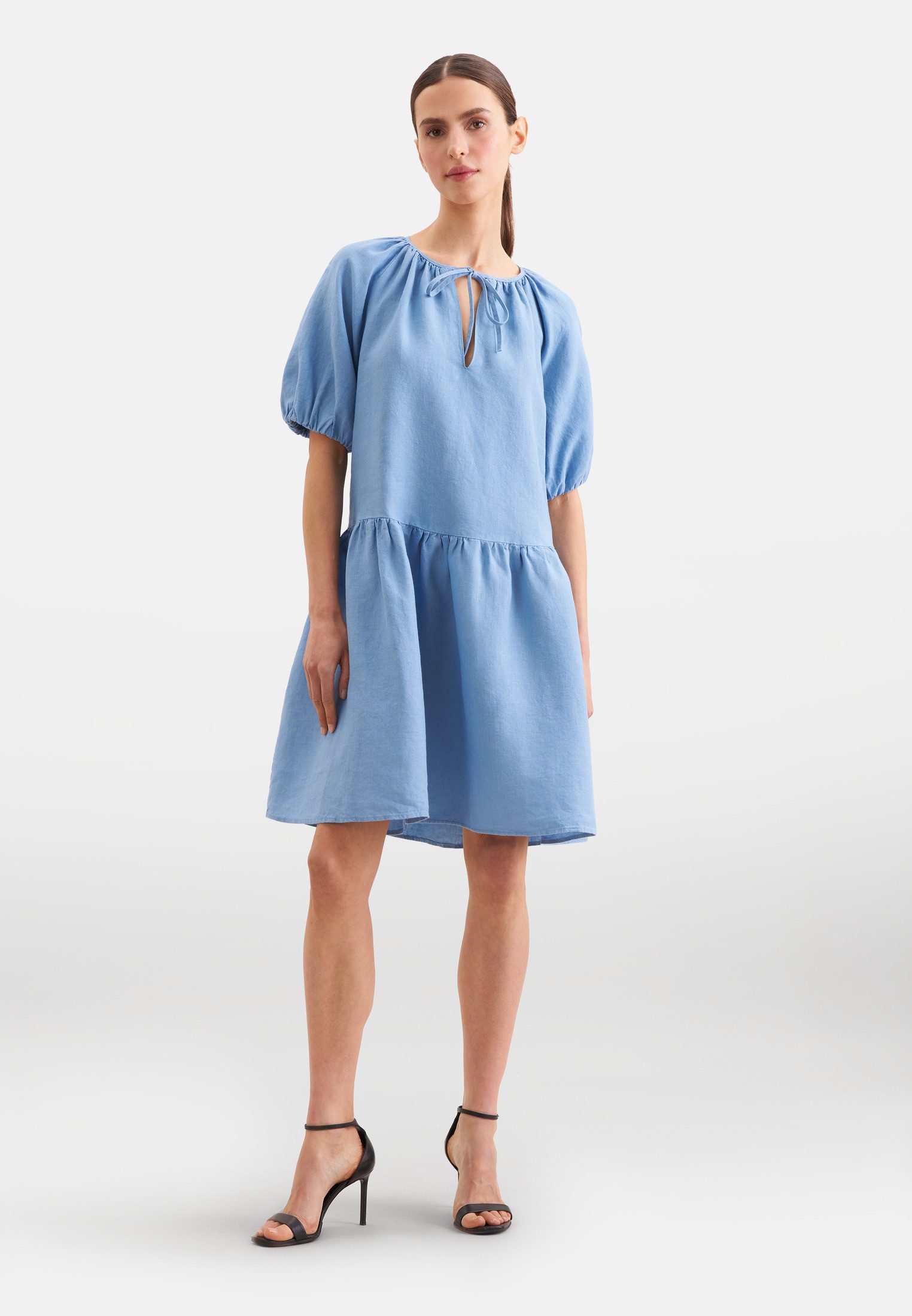 seidensticker Sommerkleid 1/2 Rundhals Uni